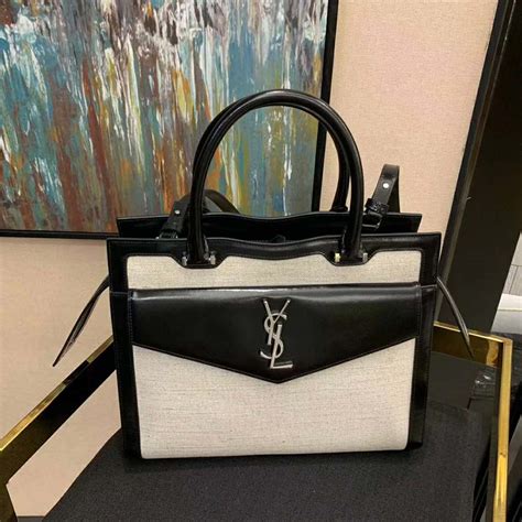 ysl large lyne tote